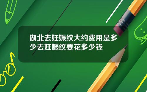 湖北去妊娠纹大约费用是多少去妊娠纹要花多少钱