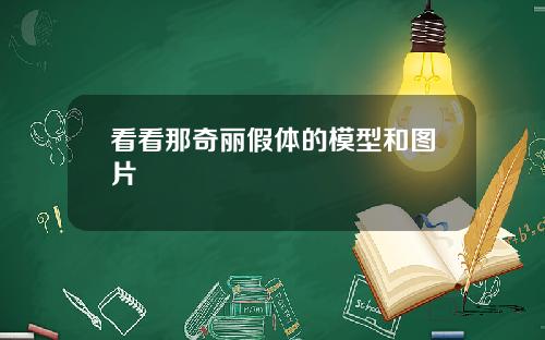 看看那奇丽假体的模型和图片